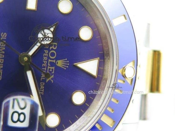 Good Copy Rolex Watches Blue Dial Best Swiss Maker ETA TT Breathable 3938 Submariner BP Edition 1230